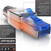 Primewire 2x connecteur réseau CAT 8 RJ45 mâle, sans outil, Voir les images du produit 4
