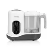 A white and gray baby food maker is shown against a white background. Produktbild-Vorschau