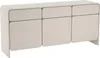 A neutral studio shot of a gray sideboard. Náhľad obrázku produktu