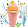 Slush Becher Silikon Squeeze Cup Gefrorene Maker Smoothie Produktbild-Vorschau 2
