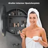 SONNI Okrągła szafka z lustrem 60x14 cm Trzy temperatury Podgląd zdjęcia produktu 6