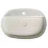 Isvea INFINITY OVAL Aufsatzwaschbecken, 60x40cm, Ivory Produktbild-Vorschau 2