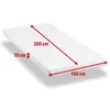Coprimaterasso K10 160 x 200 cm, altezza 10 cm Anteprima dell’immagine prodotto 2