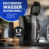 Clatronic WK3819 Wasserkocher, 1,7 L, 2200W, Schwarz Produktbild-Vorschau 2