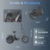 E Bike Tricycle Fat vélo pliant E-Bike vélo de charge 20 Voir les images du produit 11