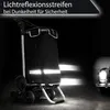 Faltbarer Aluminium Einkaufstrolley 57L (48L + 9L Kühlfach) Produktbild-Vorschau 9
