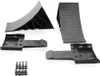 Bituxx 2x Radkeile mit Halter Schwarz MS-19077 Produktbild-Vorschau 1