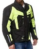 Motorradanzug Herren Set Schwarz Neon Racing Biker Jacke Produktbild-Vorschau 5