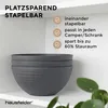 Kopie von Schüssel Set 3 x 3,3 Liter (Anthrazit Schwarz) #1 Produktbild-Vorschau 4