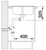 BLANCO TIPO 45 S, Edelstahl, 345 x 420 mm, 16 cm, 86 cm, 16 Produktbild-Vorschau 5