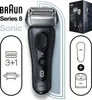 Braun Series 8 8463cc - Raschietto - Grigio - Ricaricabile Anteprima dell’immagine prodotto 8
