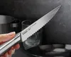 Elevate Coltelli in acciaio con supporto in bambù 5 pezzi Anteprima dell’immagine prodotto 6