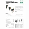 A product information sheet for a Caleffi DIRTMAG Schlammabscheider, featuring product images, technical specifications, and dimensional drawings. Anteprima dell’immagine prodotto