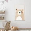 Leinwand Bilder 60x90 cm - Kinder Beige - Bär, Bilder Produktbild-Vorschau 5