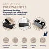 CASARIA® Cassapanca Contenitore con Coperchio Pieghevole Anteprima dell’immagine prodotto 5