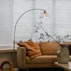 Moderne Bogenlampe aus Messing mit Klarem Glas Arc Produktbild-Vorschau 9