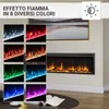 Camino elettrico BALDERIA Atalanta 72 - Camino da incasso - Anteprima dell’immagine prodotto 3