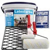 Plid Latexfarbe + Anstrichset 10 L Weiß Satin – Abwaschbare Produktbild-Vorschau 1