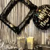 Oblique Unique Lametta Vorhang für Weihnachten Silvester Produktbild-Vorschau 4