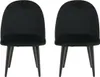 Venture Home Kindermšbel Velvet Schwarz 2er-Pack Produktbild-Vorschau 6