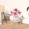 Blumenhocker 4er Set rund Garten Blumenständer Metall Produktbild-Vorschau 3