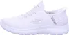 A side view of a white Skechers shoe. Produktbild-Vorschau