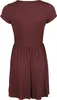 RED by EMP Damen dunkelrotes Basic Kleid mit V-Ausschnitt L Produktbild-Vorschau 2