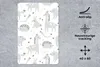MuchoWow® Mauspad Mousepad Muster - Tiere - Lila 40x60 cm - Produktbild-Vorschau 2