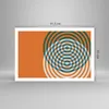 Poster - Poster ohne Rahmen - Abstraktion Modern Kreise - Produktbild-Vorschau 4