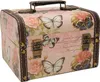 Schatztruhe, rosa Schmetterlingsmuster, exquisite Produktbild-Vorschau 8