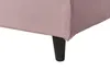BELIANI Pokrowiec na łóżko różowy welurowy 140 x 200 cm Podgląd zdjęcia produktu 5