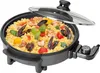 A close-up view of an electric multi-function pan filled with paella. Produktbild-Vorschau