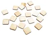 Vintageparts quadratische Holzplätzchen 20mm naturfarben Produktbild-Vorschau 1
