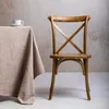 HOMLA LOSELI Holzstuhl braun 48x52x88 cm Produktbild-Vorschau 4