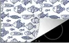 KitchenYeah© Herdabdeckplatte Fisch - Skandinavien - Muster Produktbild-Vorschau 1