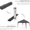 Tonnelle pliable Linosa 3x3m - gris Voir les images du produit 4