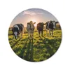 MuchoWow® Mauspad Mousepad Kühe - Sonne - Gras - Tiere - Produktbild-Vorschau 1