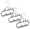 Relaxdays Gürtelhalter 3er Set, 5 Haken, Steg, rutschfest, Produktbild-Vorschau 8