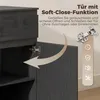 HOMCOM Sideboard, Kommode mit 5 Schubladen, verstellbarem Produktbild-Vorschau 7