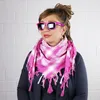 Palituch - pink - weiß - Kufiya PLO Tuch Produktbild-Vorschau 7