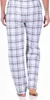 Damen Flanell Schlafanzug Hose kariert aus Baumwolle - 222 Produktbild-Vorschau 3