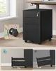 SONGMICS Rollcontainer, Aktenschrank, Büroschrank mit Produktbild-Vorschau 3