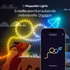Twinkly Candies, 100 LEDs de 7 mm, forma de estrella, RGB, Vista previa de la imagen del producto 4