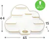 stadtecken® Holzregal für Musikbox I Wolke I Geeignet für Produktbild-Vorschau 12