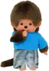 Monchhichi chlapec s džínsami 20cm, Sekiguchi SEKIGUCHI Náhľad obrázku produktu 1