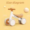 KORIMEFA bici di equilibrio per bambini 1 anno bici di Anteprima dell’immagine prodotto 3