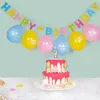 Decorazione per feste ghirlanda di lettere - Happy Birthday Anteprima dell’immagine prodotto 4
