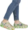 Rieker Damen Sneaker Plateau Slipper mit Blumenmuster und Produktbild-Vorschau 24