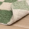 Retro Teppich - Gambit Grün Weiß - 120x170cm - Retro - Produktbild-Vorschau 7
