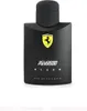 A black bottle of Ferrari Scuderia Black eau de Toilette for men. Produktbild-Vorschau